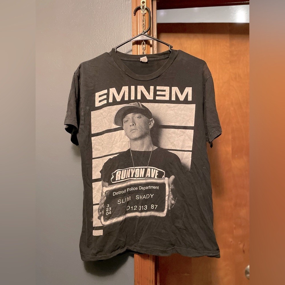 Y2K Eminem Mugshot T-shirt